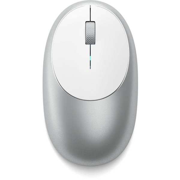 Satechi M1 optická myš, prenos Bluetooth®, 3 tlačidlo, 1200 dpi, strieborná