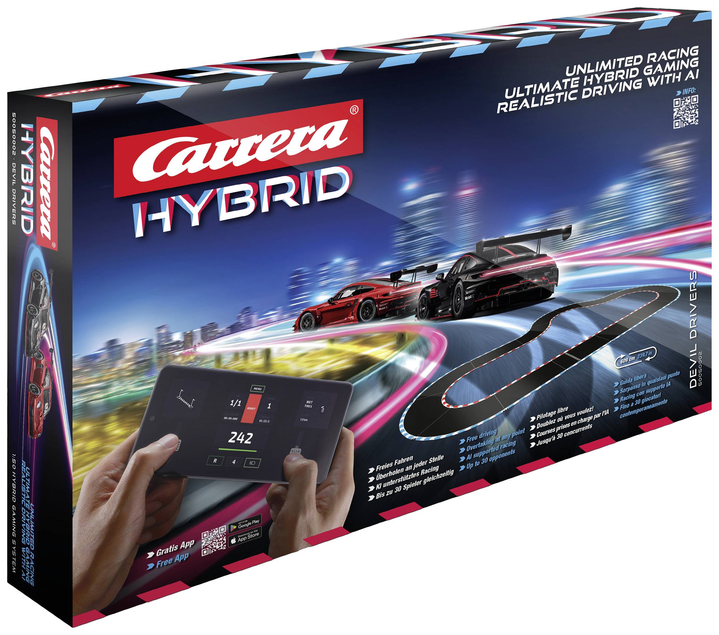 Kit iniziale (starter kit) Carrera Hybrid 50050002 Hybrid Devil Drivers