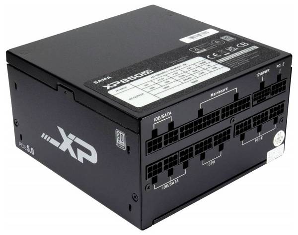 Inter-Tech INTER-TECH SAMA XPH-850A ATX 3.0 sieťový zdroj pre PC 850 W ATX 80 PLUS® Platinum