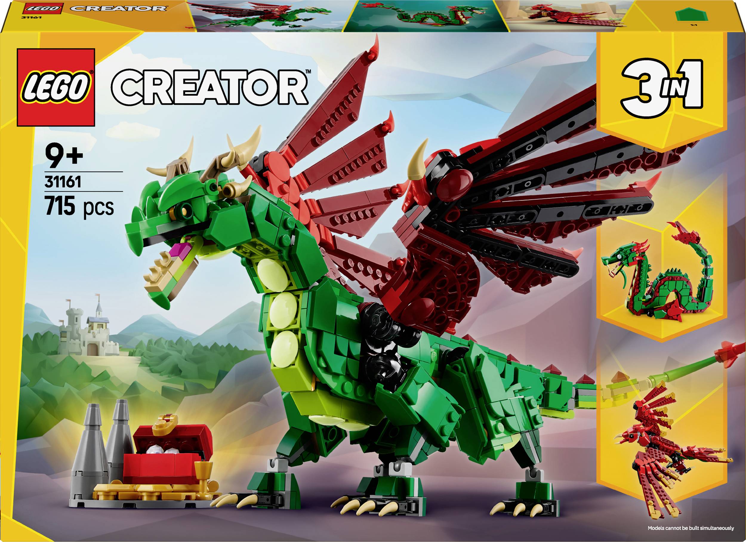 Lego Creator 31161 Mittelalterlicher Drache 2