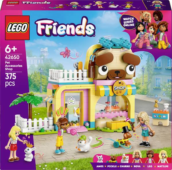 42650 LEGO® FRIENDS Predajňa chovateľských potrieb