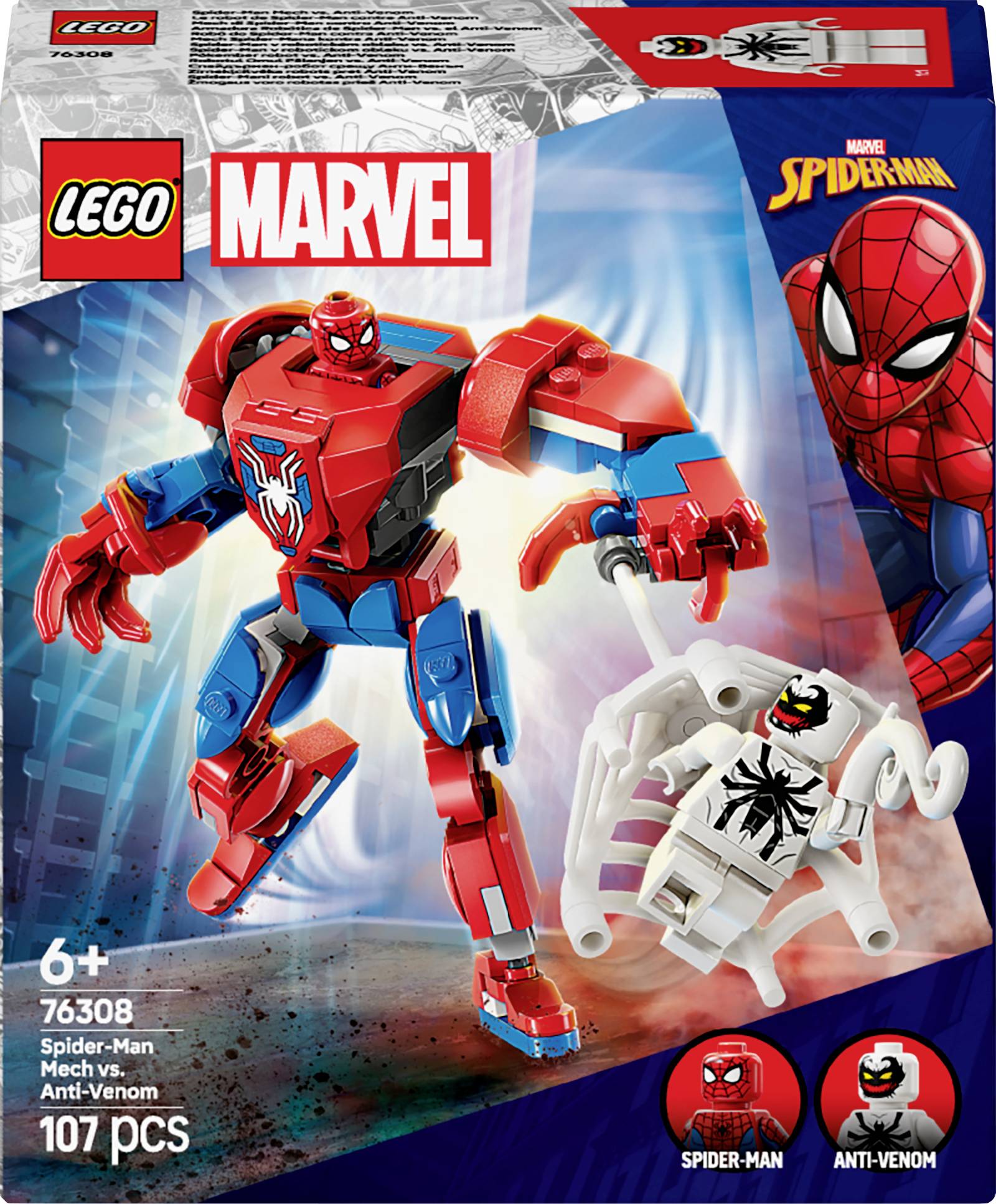 Lego Super Heroes Spider-Man Anti-Venom Set de Construction 76308 3
