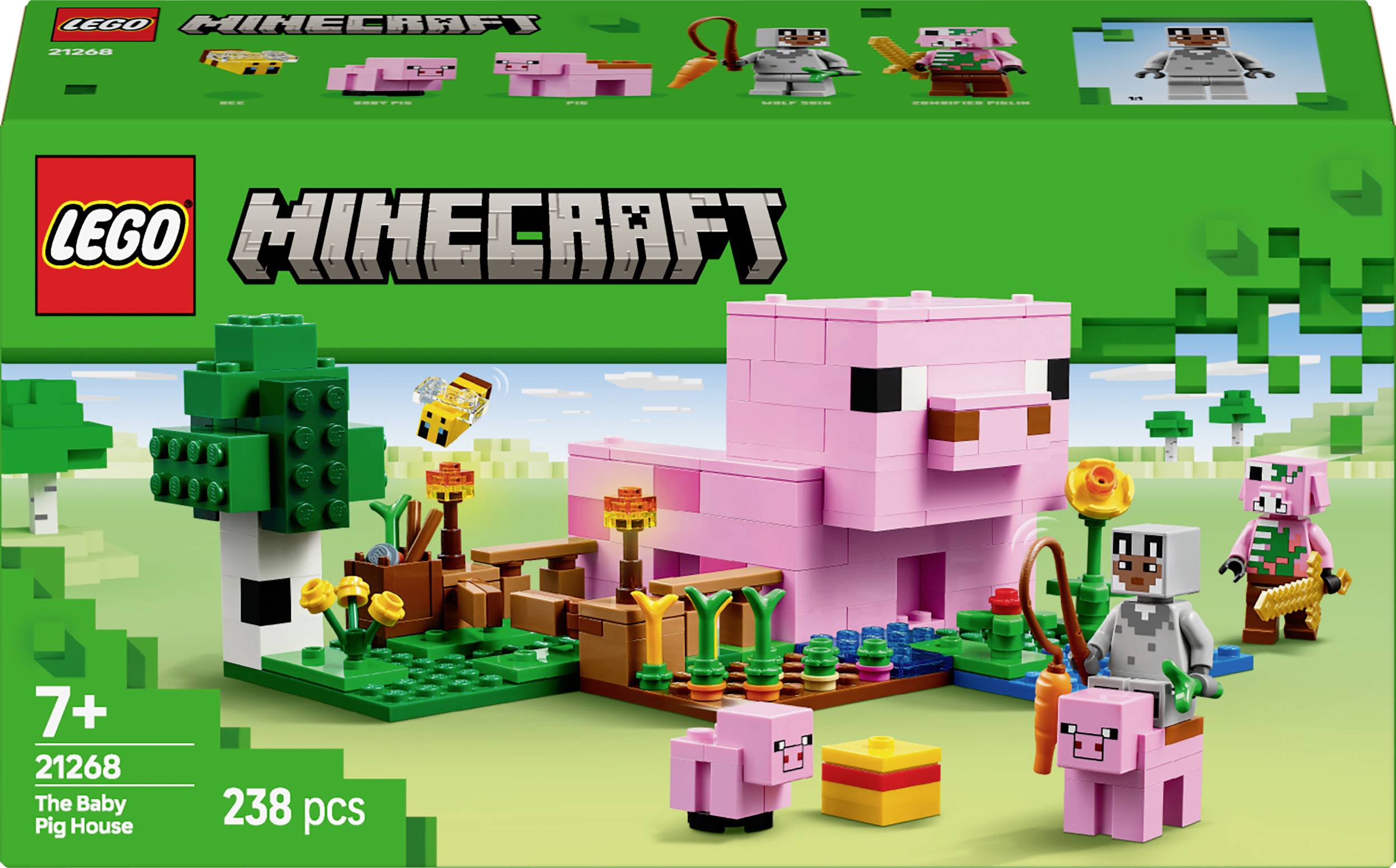 Lego Minecraft Grisungens hus 21268 3