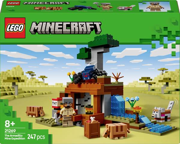 21269 LEGO® MINECRAFT Expedícia do baní Armadillo