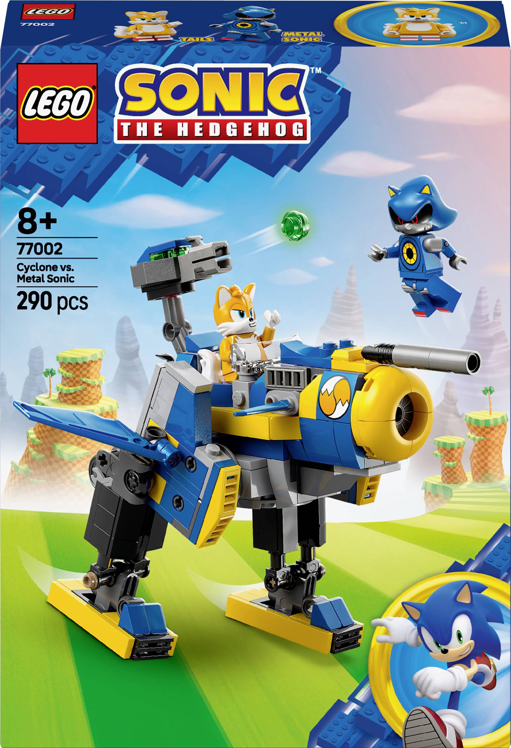 Lego Sonic Cyclone mot Metal Sonic 77002 8