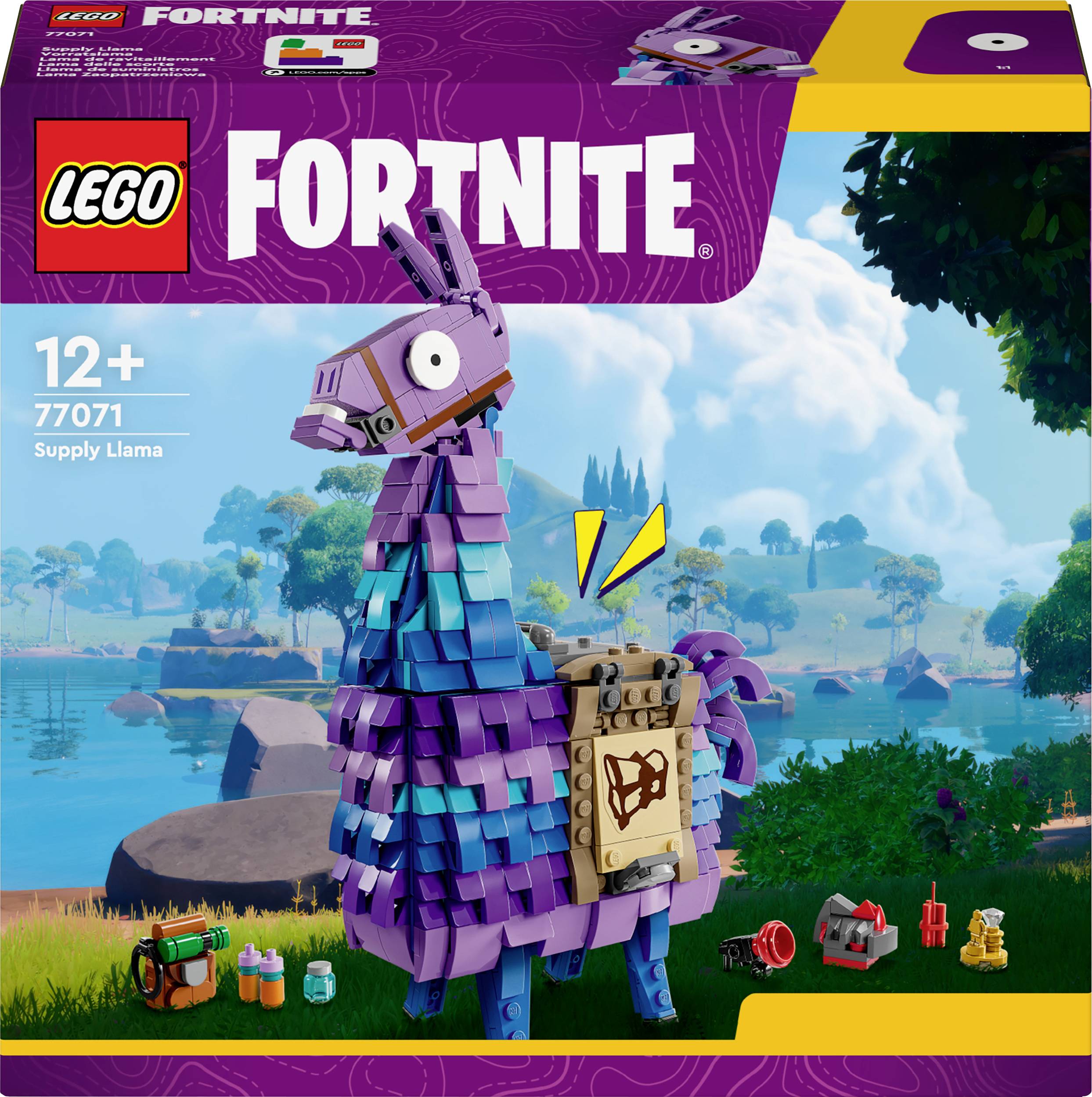 Lego Fortnite Lama de Ravitaillement 77071 8
