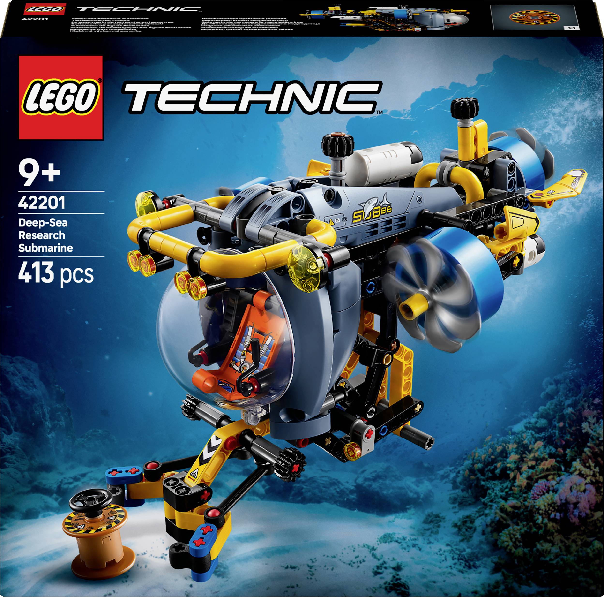 Lego Technic Tiefsee-Forschungs-U-Boot 42201 3