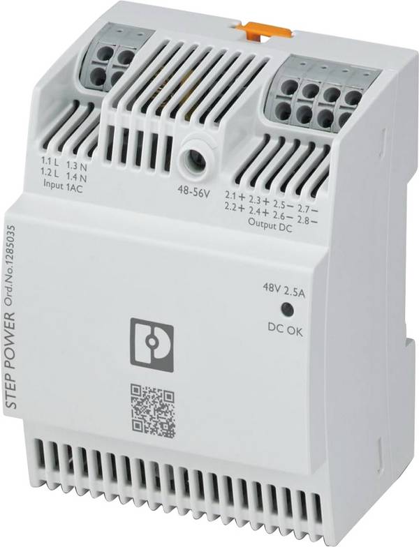 Phoenix Contact STEP3-PS/1AC/48DC/2.5/PT sieťový zdroj na montážnu lištu (DIN lištu), 48 V/DC, 2.5 A, 120 W