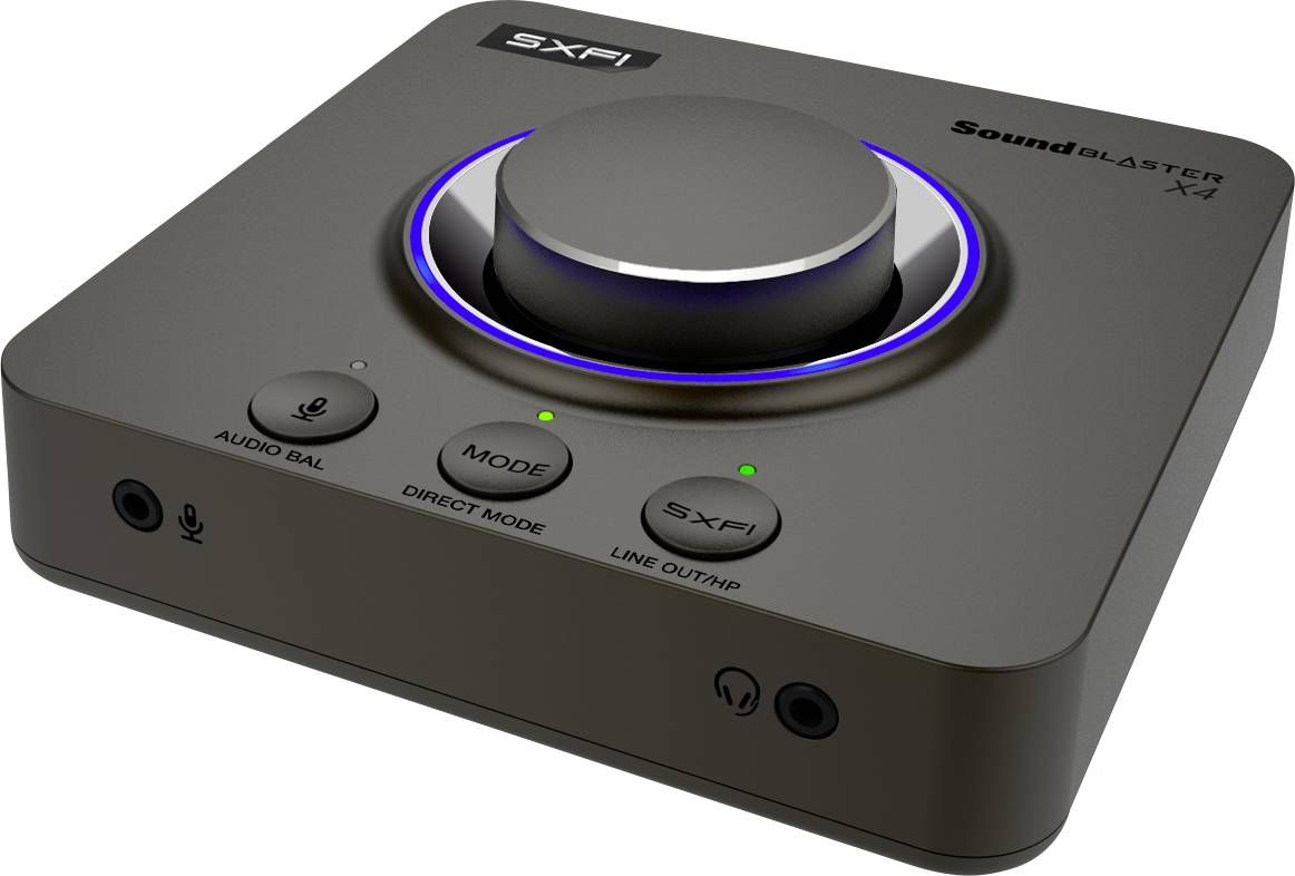 Creative Sound Blaster X4 HD 7.1 Lydkort, ekstern