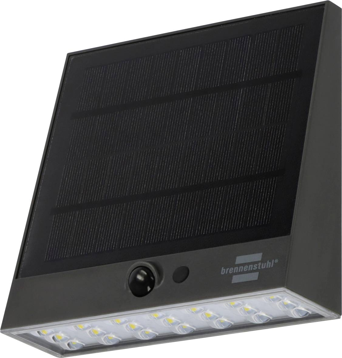 Brennenstuhl SOL 1000 Plana 1173740002 Lampada solare da parete per esterni 3.9 W Bianco neutro