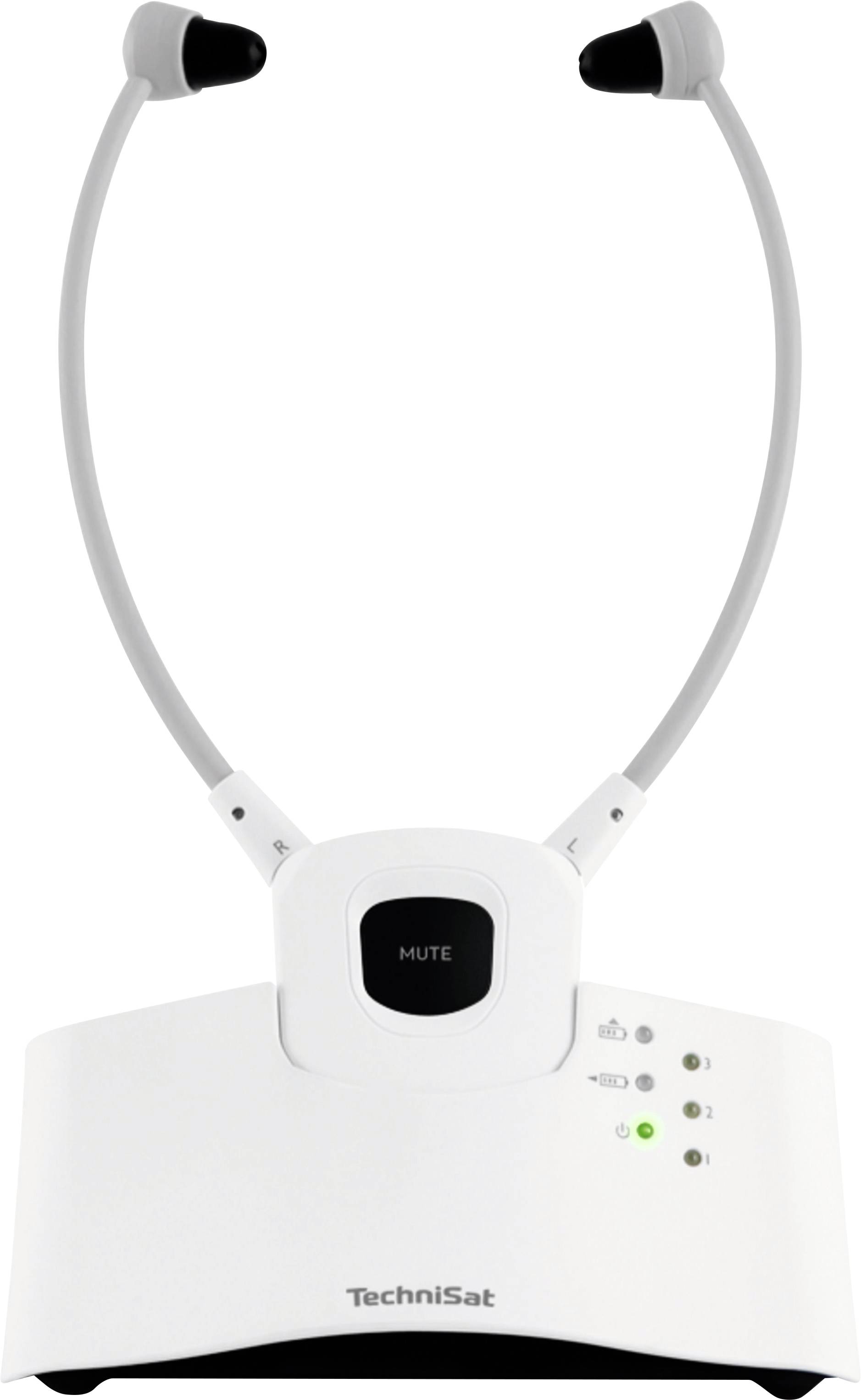 TechniSat STEREOMAN ISI 3 Écouteurs intra-auriculaires sans fil, Bluetooth Stereo blanc volume réglable Hi-Fi 5