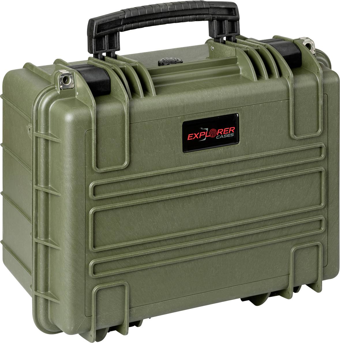 Explorer Cases Valigetta portaoggetti outdoor 3823HL.G green with pick & pluck foam (L x A x P) 38 x 27 x 23 cm Verde oliva 3823HL.G