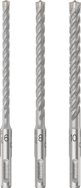 Bosch Accessories 2608833912 Hamerboorset 6.0 Mm, 8.0 Mm, 10.0 Mm 1 Stuk(s)