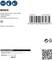 Etiketa produktu Bosch s čiarovým kódom, QR kódom a textom: 'Robert Bosch Power Tools GmbH, 70538 Stuttgart, Nemecko'.