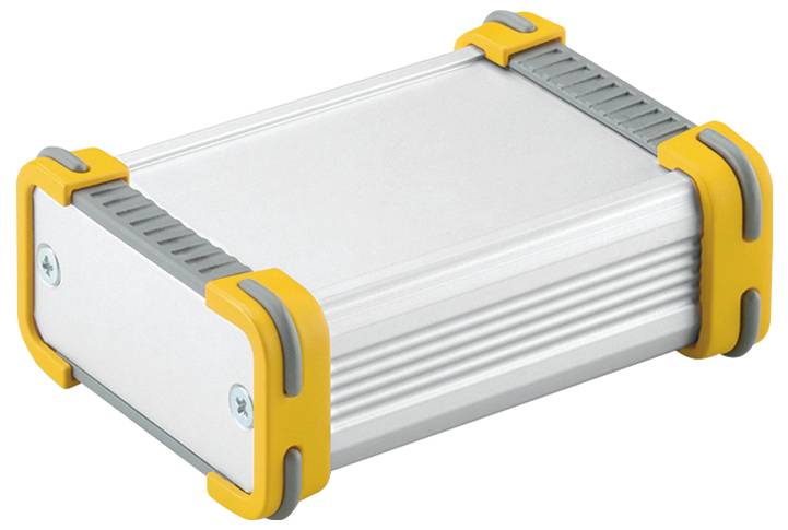 Fischer Elektronik FR 55 25 100 ME FR 55 25 100 ME Contenitore a profilo 55 x 25 x 100 Alluminio anodizzato Argento 1 pz.