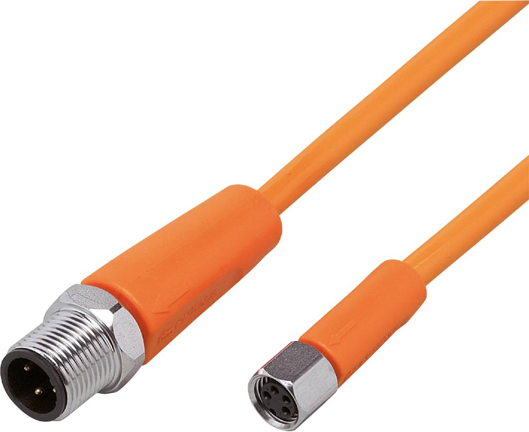 ifm Electronic EVT248 spojovací kábel, EVT248, piny: 4, 4, 0.3 m, 1 ks