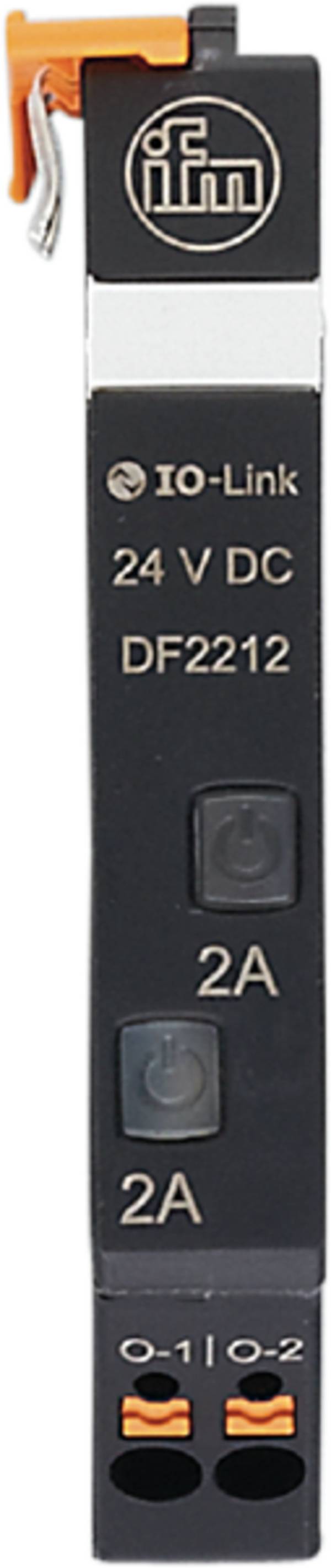 ifm Electronic DF2212 bezpečnostný modul IO-Link, 24 V/DC, (š x v x h) 12.5 x 80 x 98.5 mm, DF2212, 1 ks