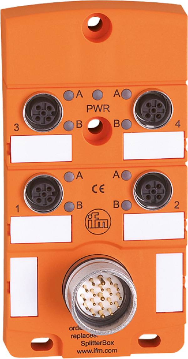 ifm Electronic EBC004 rozdeľovač a adaptér pre senzory - aktory, EBC004, piny: 19, 5, 1 ks