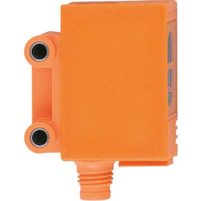 Oranžové elektronické zariadenie s dvoma konektormi na ľavej strane. Predná strana je čiastočne viditeľná a hladká.