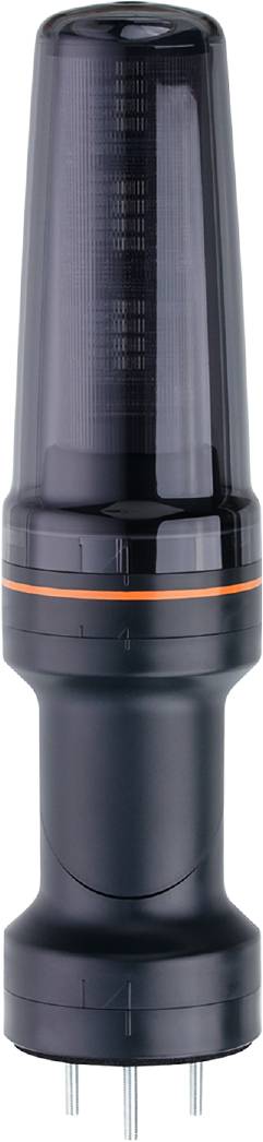 Príslušenstvo pre fotoaparát s oranžovým krúžkom, vhodné pre použitie s objektívom.