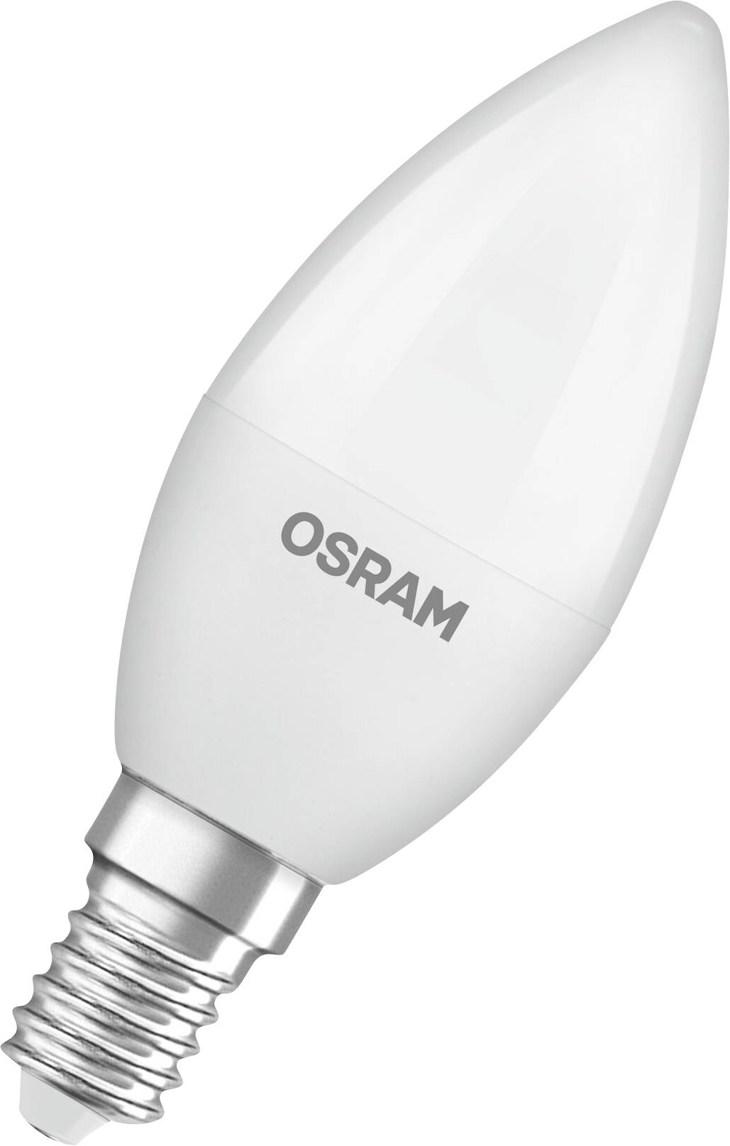 OSRAM HOMELIGHTING 4099854340314 LED (monocolore) ERP F (A - G) E14 4.9 W = 40 W Bianco caldo (Ø x A) 37 mm x 37 mm 3 pz.