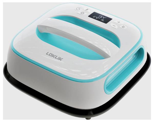 Loklik Easy Heat Press Zahrievací lis  tyrkysová