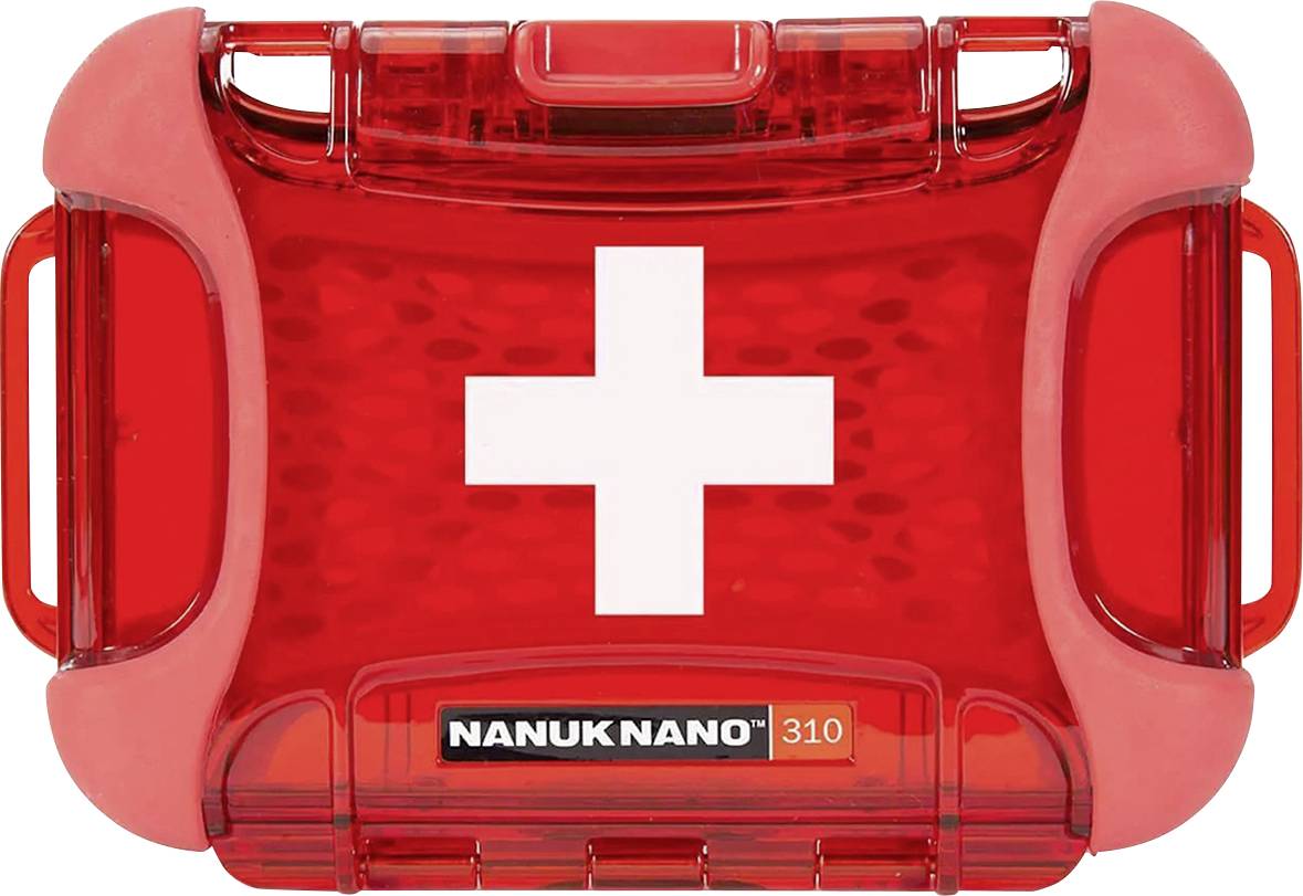 NANUK 310S-000RD-PA0-FSA01 Valigetta di pronto soccorso (vuota) 131 x 28 x 77 Rosso
