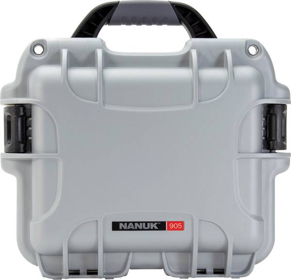 NANUK Mod. 905 transportný kufrík, (š x v x h) 239 x 140 x 188 mm, strieborná, 905-0005