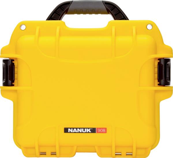 NANUK Mod. 908 transportný kufrík, (š x v x h) 241 x 190 x 190 mm, žltá, 908-0004