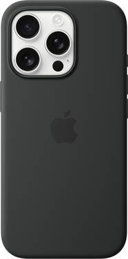 Apple Silicone Case MagSafe Silikon Case Apple iPhone 16 Pro čierna