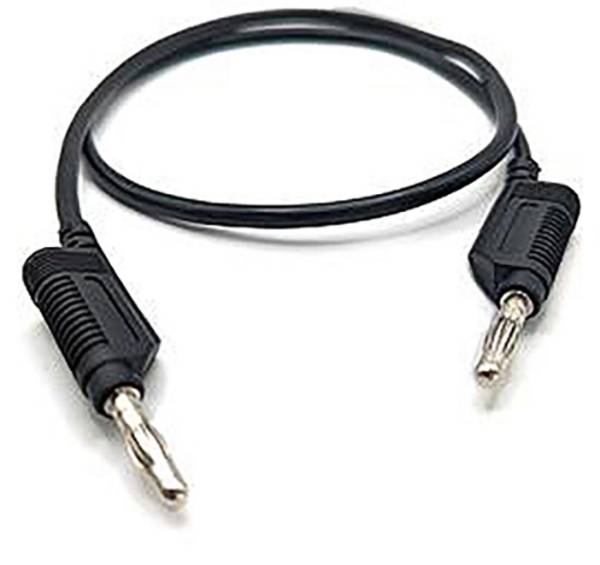 Mueller Electric 22.170-2M-0 merací kábel [banánikova zástrčka 4 mm - banánikova zástrčka 4 mm] 2 m čierna 1 ks