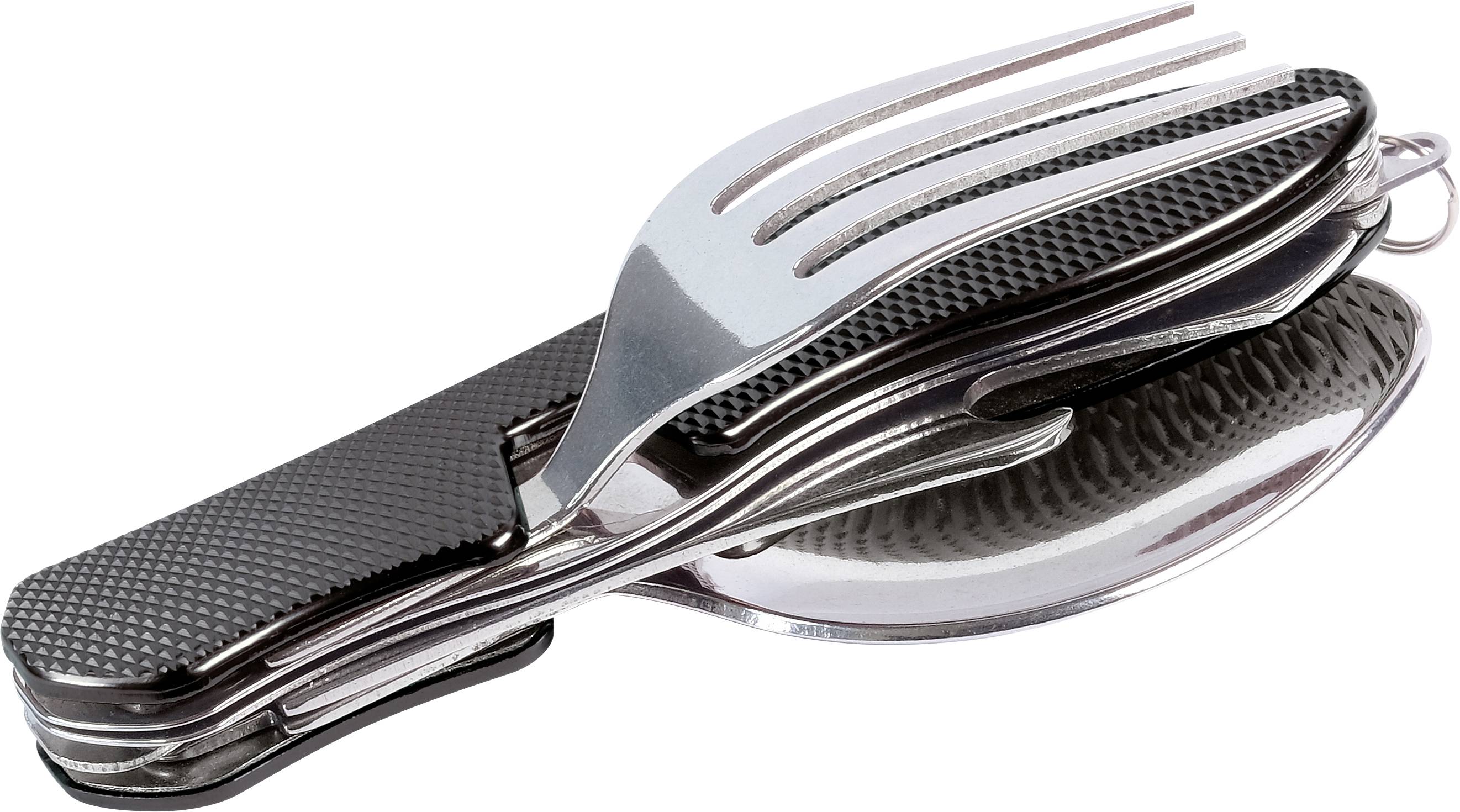 Sintron Posate da campeggio 1 pz. 207759 Acciaio inox