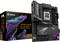 Doska AORUS X670 Elite WIFI 7 vedľa svojho obalu, vhodná pre procesory AMD Ryzen. Obal ukazuje futuristický dizajn.