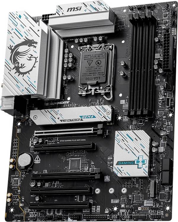 MSI B760 Základná doska Socket #####Intel® 1700 Tvarový faktor ATX Čipová sada základnej dosky Intel® B760