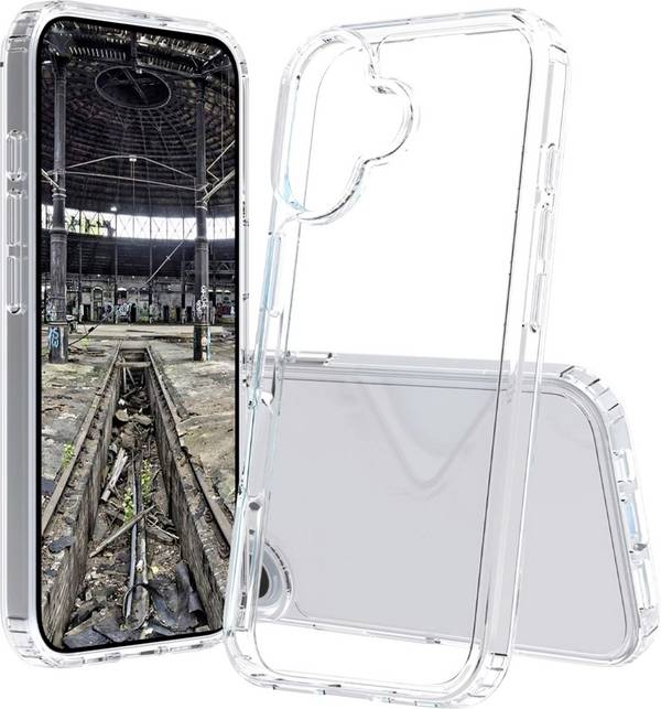 JT Berlin BackCase Pankow Clear zadný kryt na mobil Apple iPhone 16 priehľadná