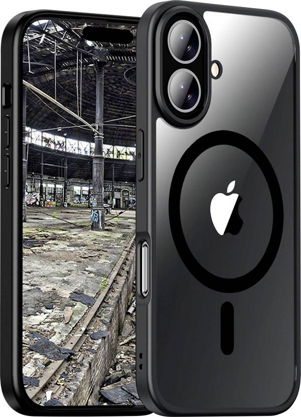 JT Berlin BackCase Pankow Hybrid zadný kryt na mobil Apple iPhone 16 Plus čierna, priehľadná