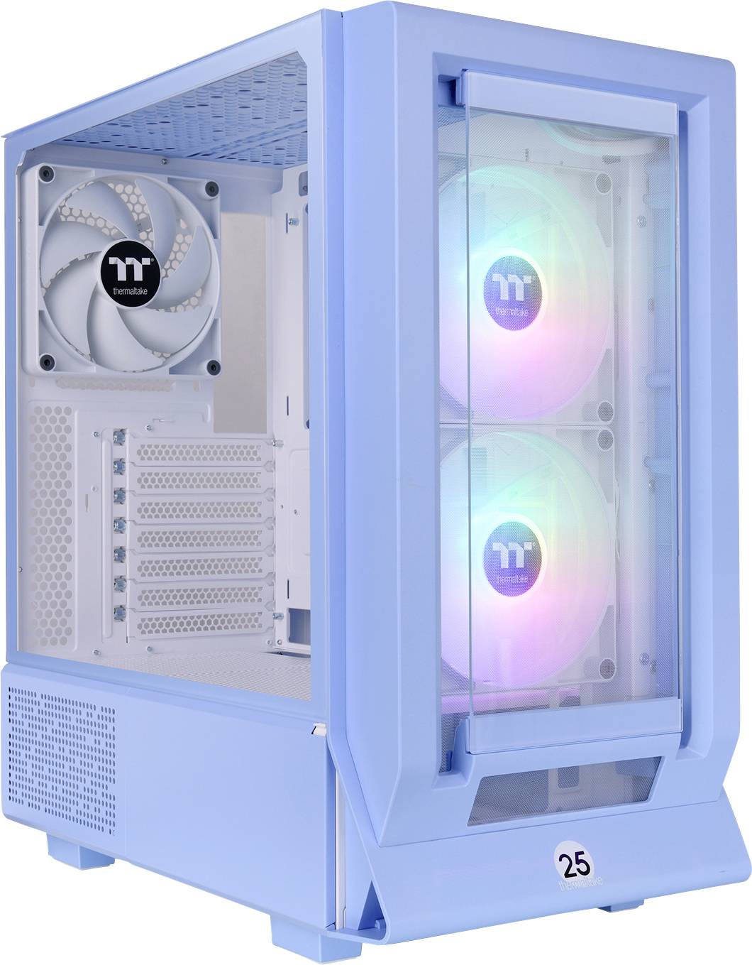 Thermaltake Ceres 350 MX Hydrangea Blue Midi-Tower PC Case Verde