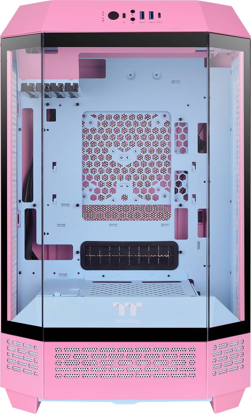 Thermaltake The Tower 300 Bubble Pink Micro-Tower PC Case Rosa