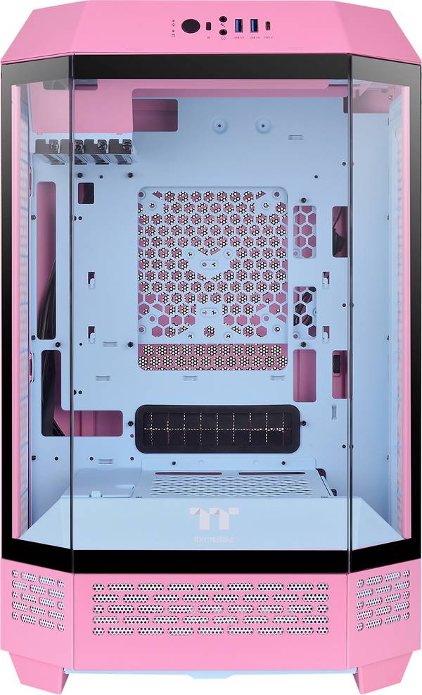 Thermaltake The Tower 300 Bubble Pink micro tower PC skrinka ružová