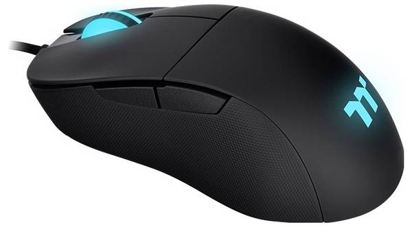 Thermaltake GMO Damysus RGB Wired Black optická herná myš, prenos káblový, 6 tlačidlo, 16000 dpi, viacfarebná