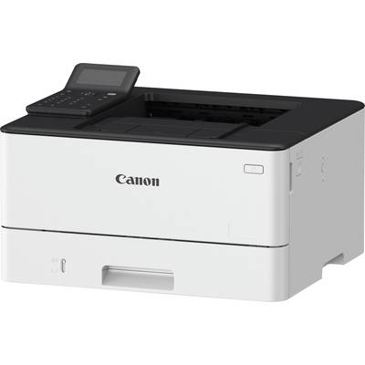 Biely tlačiarňový model Canon s čiernym ovládacím panelom v ľavom hornom rohu.