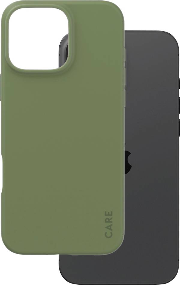 PanzerGlass CARE by ® Fashionable zadný kryt na mobil Apple iPhone 16 Pro Max zelená