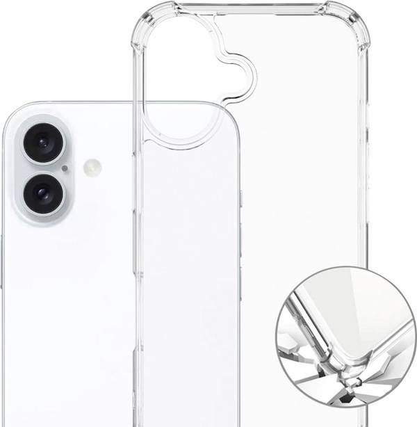 4Smarts Hybrid Case Ibiza zadný kryt na mobil Apple iPhone 16 priehľadná