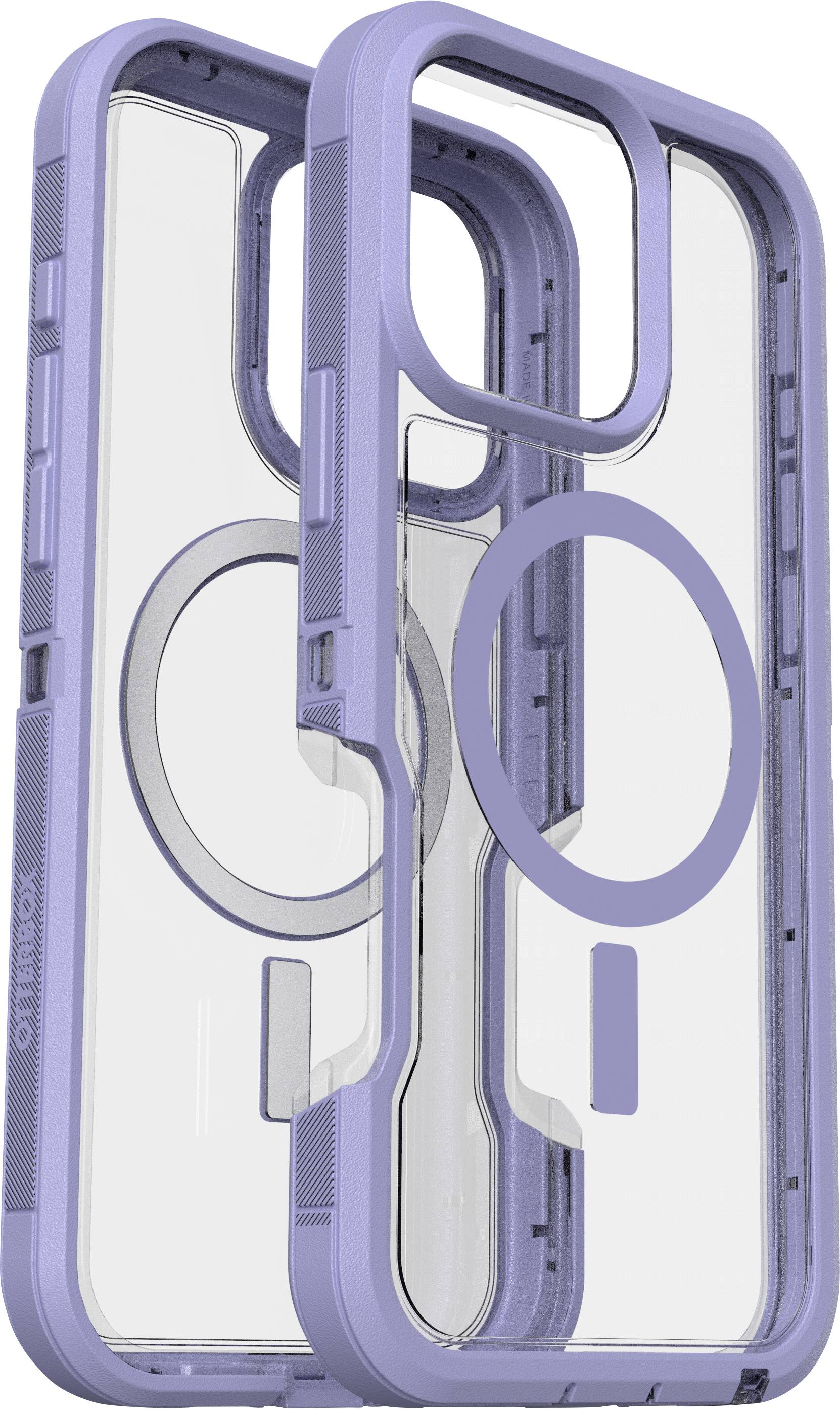 Otterbox Defender XT zadný kryt na mobil Apple iPhone 16 Pro Max purpurová, priehľadná