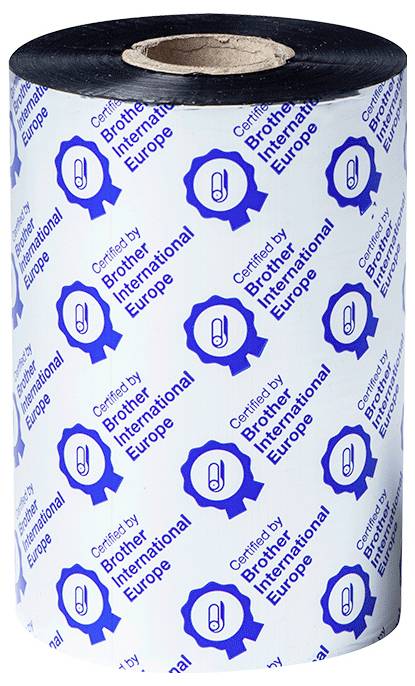 Brother Kleurtape BWS-1D450-110  Standard - Schwarz - 110 mm x 45 Zwart 1 stuk(s)