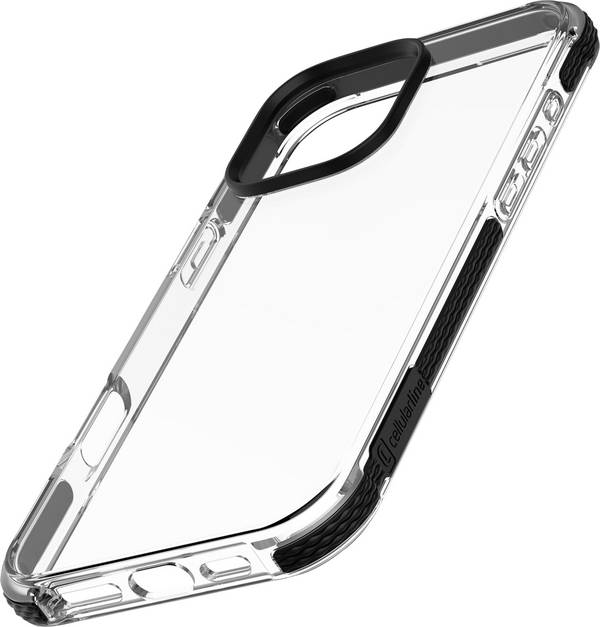 Cellularline Strong Guard Case zadný kryt na mobil Apple iPhone 16 Pro priehľadná