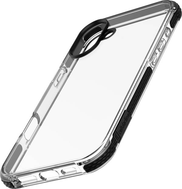 Cellularline Strong Guard Case zadný kryt na mobil Apple iPhone 16 priehľadná