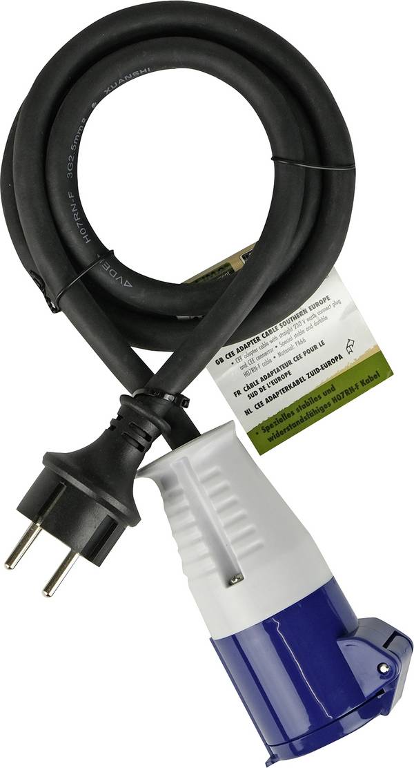 Calima  46028 Adaptérový CEE kábel, 16 A, 230 V, 1 ks
