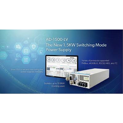 Dehner Elektronik zabudovateľný zdroj AC/DC 400 V/DC 3.75 A 1500 W-5