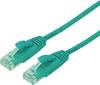roline recycled material 21.45.3139 RJ45 sieťové káble, prepojovacie káble CAT 6A U/UTP 20.00 m zelená netienený, PVC plášť 1 ks